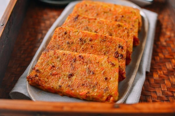 Chinese Carrot Rice Cake, by thewoksoflife.com