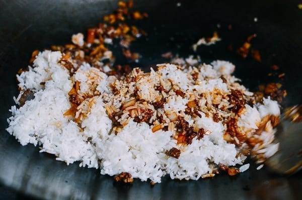 Hamburger Fried Rice, by thewoksoflife.com