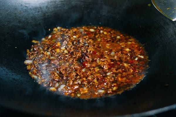 Hamburger Fried Rice, by thewoksoflife.com