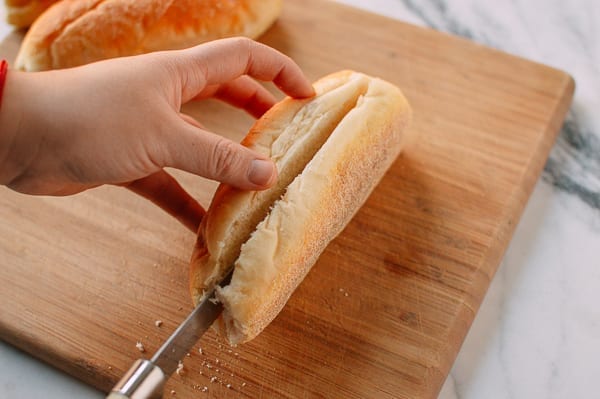 Italian Pork Sandwiches, by thewoksoflife.com