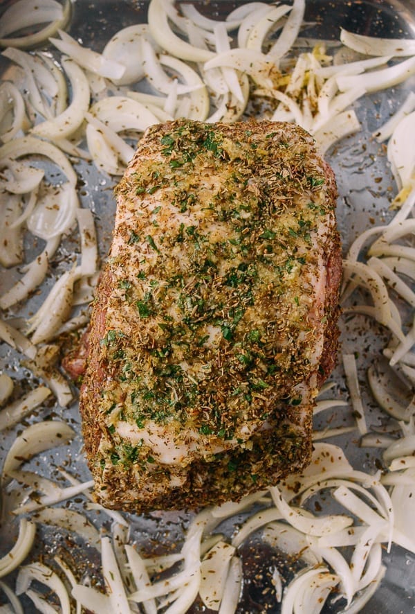 Italian Pork Sandwiches, by thewoksoflife.com