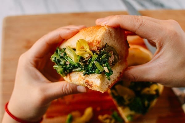 Italian Pork Sandwiches, by thewoksoflife.com