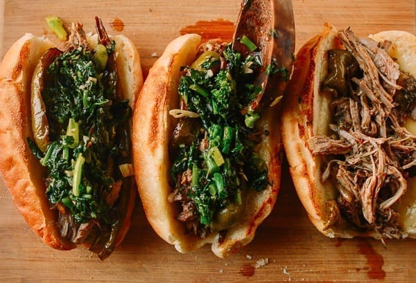 Philly Pork Sandwiches, by thewoksoflife.com