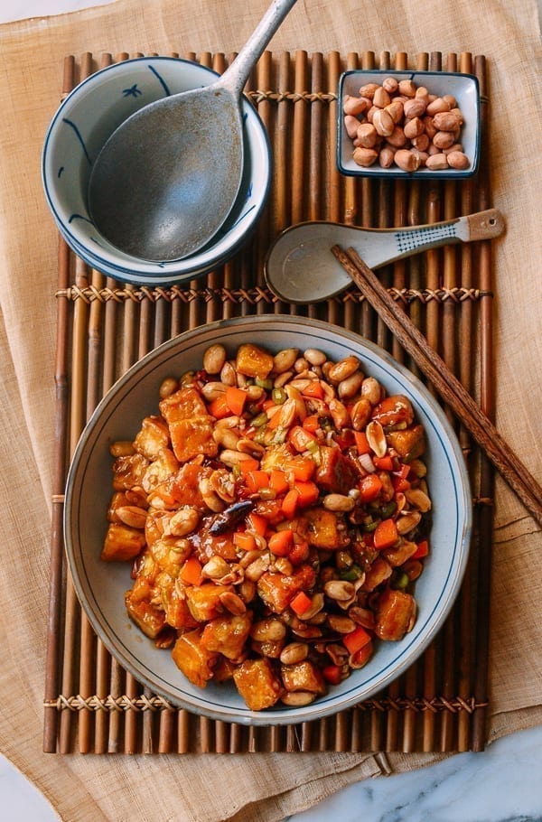 Kung Pao Tofu (Vegan/Vegetarian!)