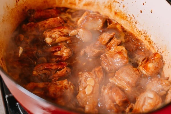 Pork Rib Stew with Foo Jook and Chee Hou Sauce, by thewoksoflife.com