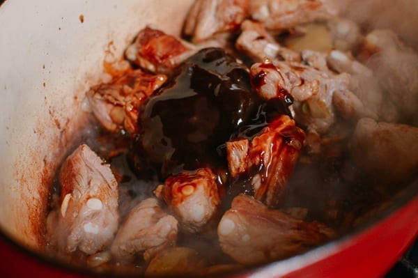 Pork Rib Stew with Foo Jook and Chee Hou Sauce, by thewoksoflife.com