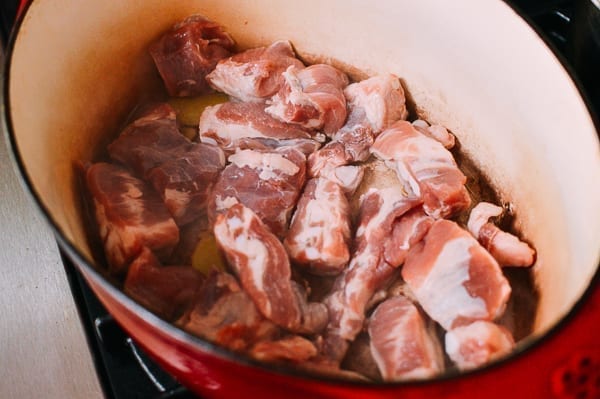 Pork Rib Stew with Foo Jook and Chee Hou Sauce, by thewoksoflife.com