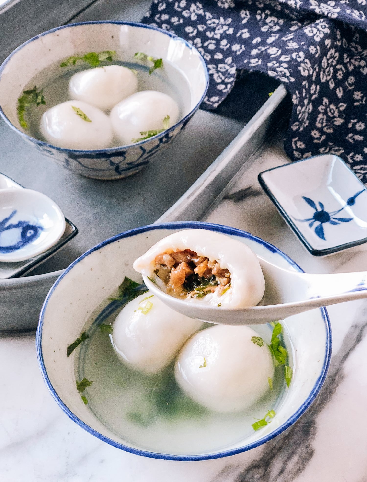 Savory Tang Yuan, by thewoksoflife.com