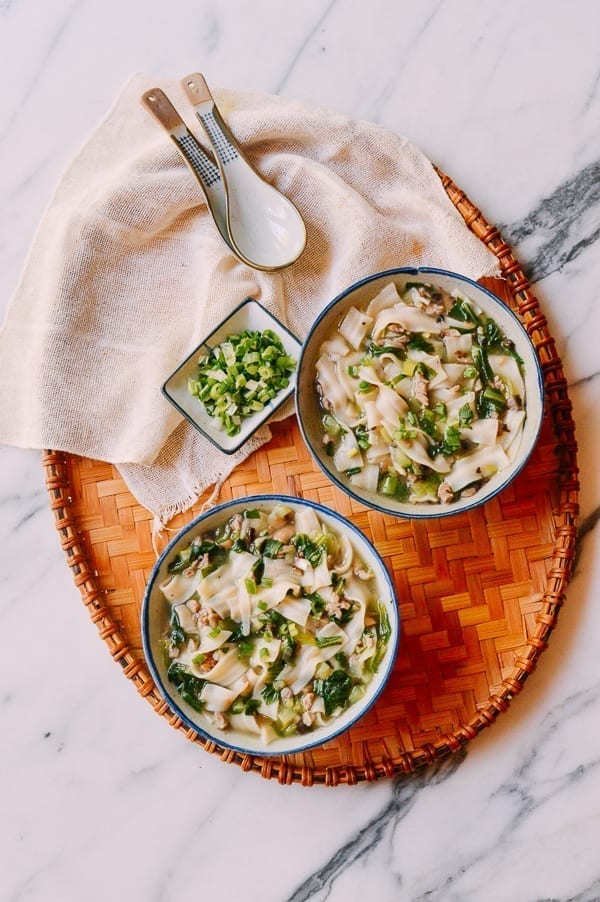 Shanghai Home-style Noodle Soup, by thewoksoflife.com