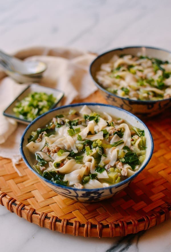 Shanghai Home-style Noodle Soup, by thewoksoflife.com