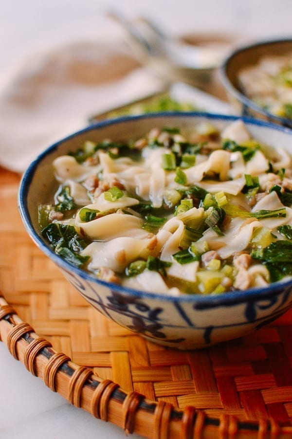 Shanghai Home-style Noodle Soup, by thewoksoflife.com