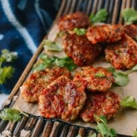Chinese Shrimp Cakes, by thewoksoflife.com