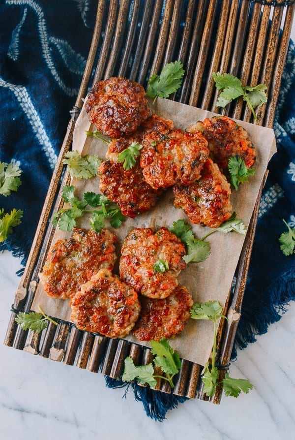 Chinese Shrimp Cakes, by thewoksoflife.com