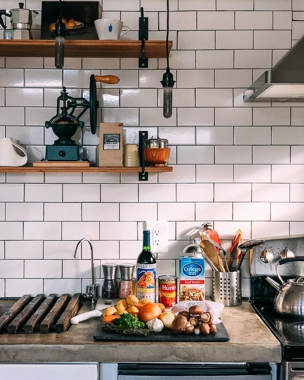 Winter Lamb Stew with Spicy Sausage, by thewoksoflife.com