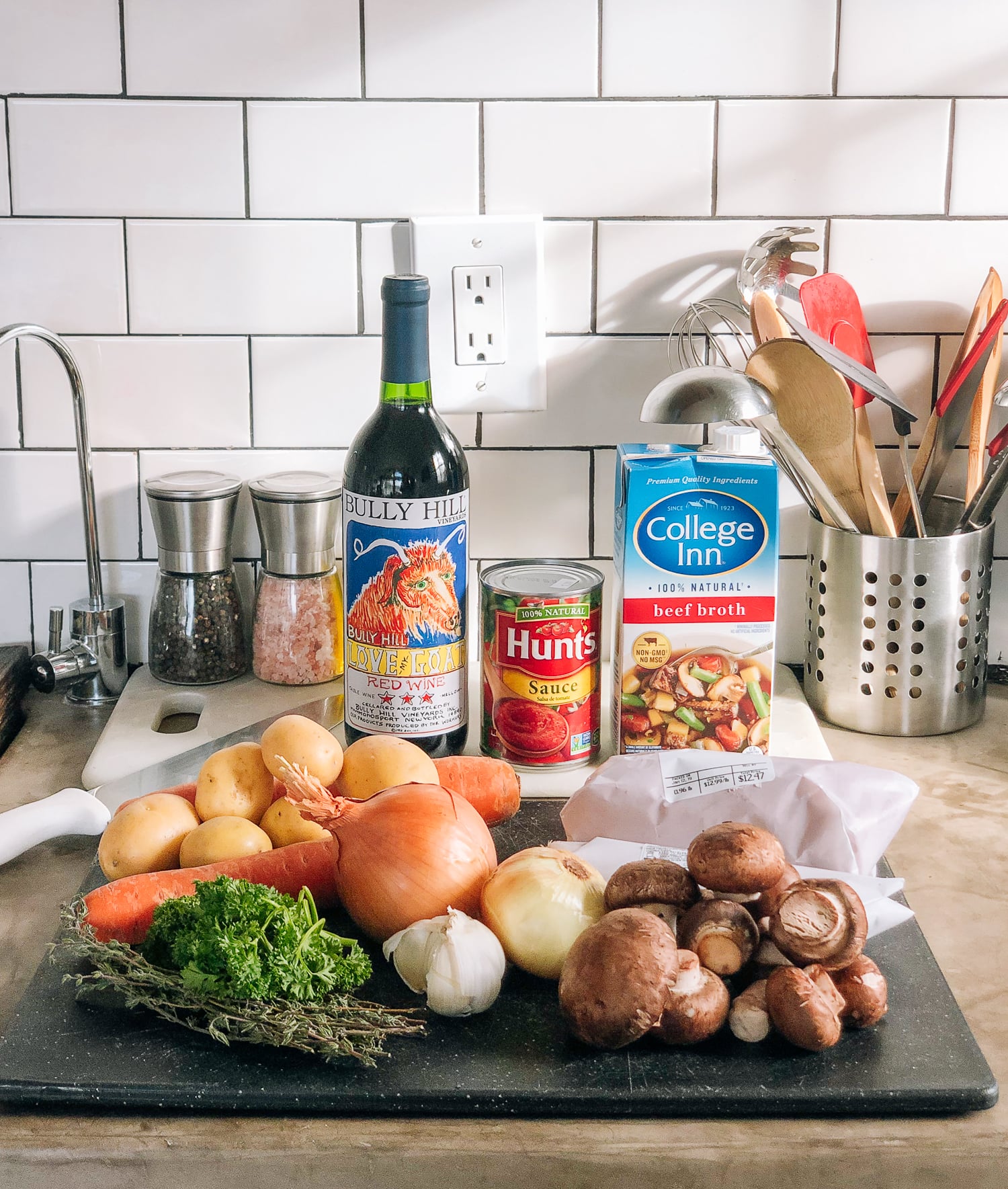 Winter Lamb Stew with Spicy Sausage, by thewoksoflife.com