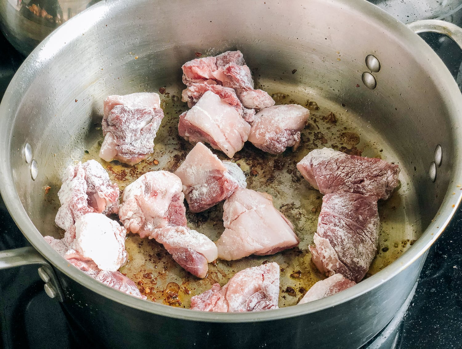 Winter Lamb Stew with Spicy Sausage, by thewoksoflife.com