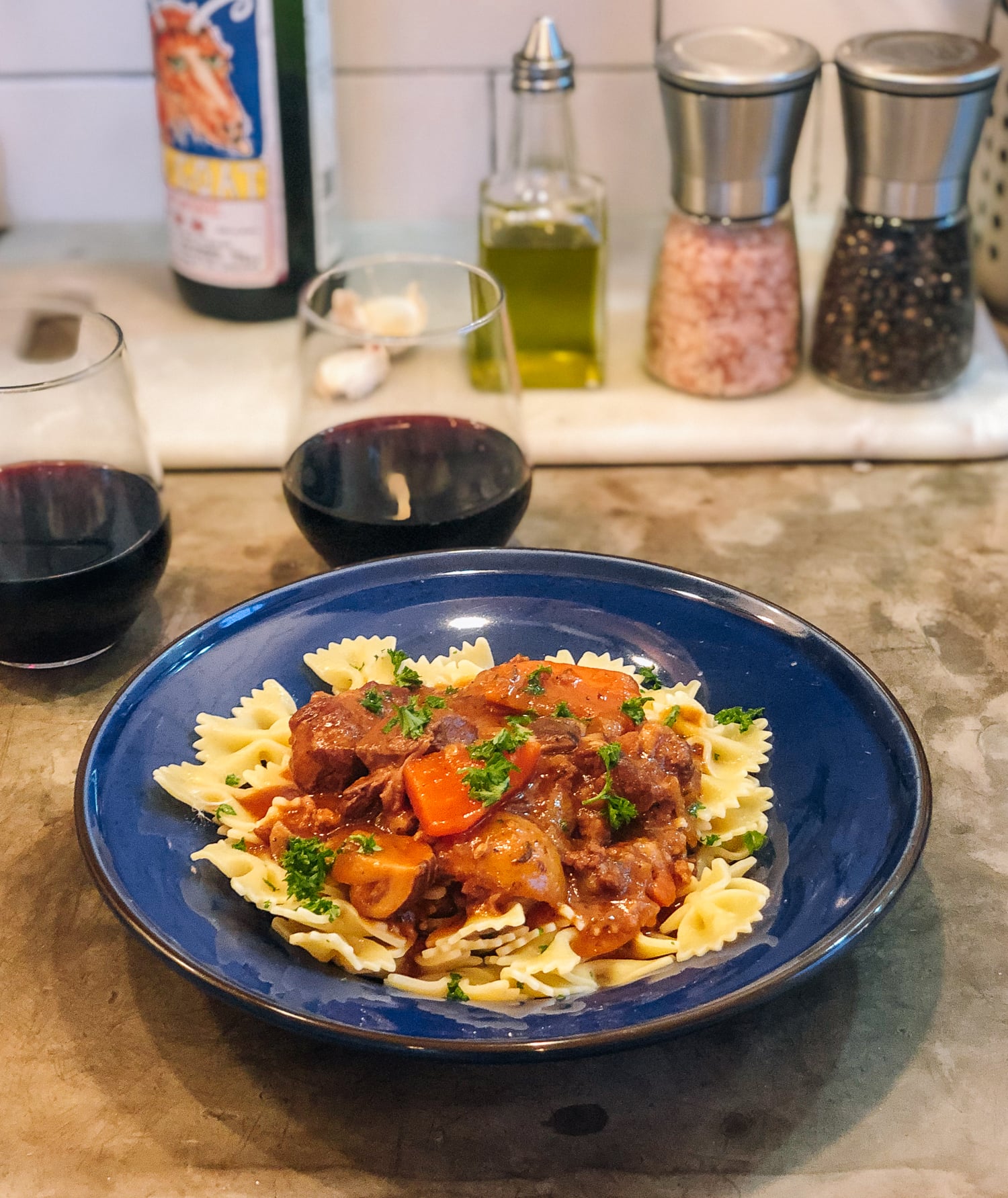 Lamb Stew with Sausage