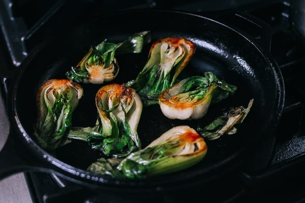 Seared Bok Choy, thewoksoflife.com