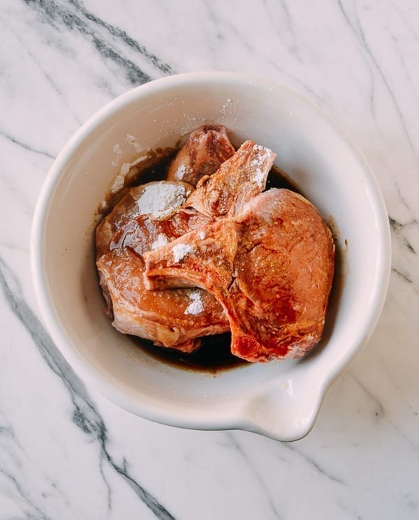 Asian Pork Chop Marinade, by thewoksoflife.com
