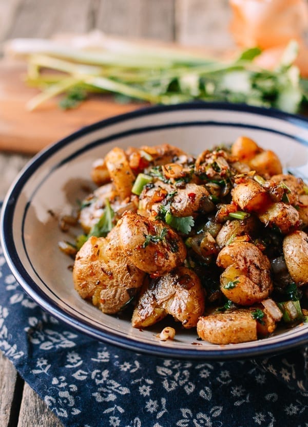 Cumin Potatoes, by thewoksoflife.com