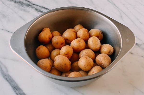 Cumin Potatoes, by thewoksoflife.com