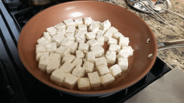 Pan-Frying Tofu, by thewoksoflife.com