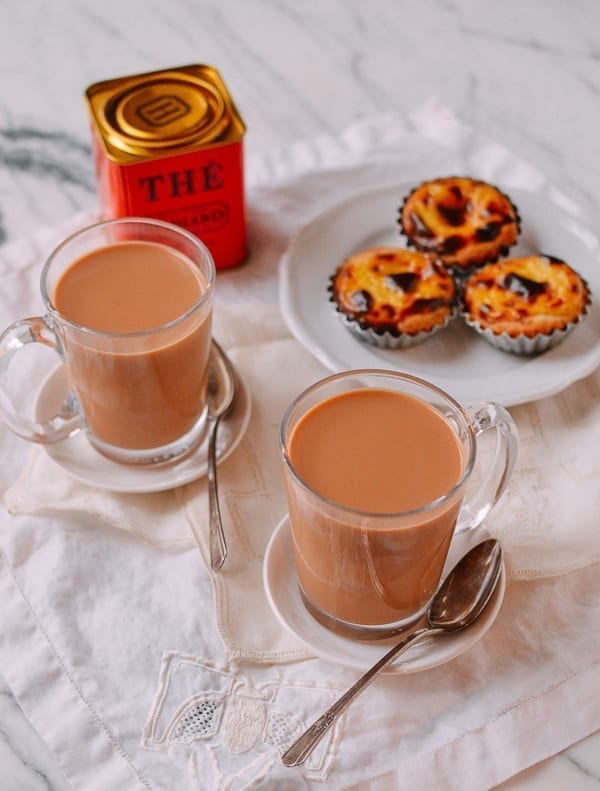 Hong Kong Milk Tea, by thewoksoflife.com