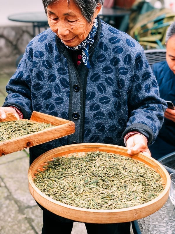 Longjing Tea Seller