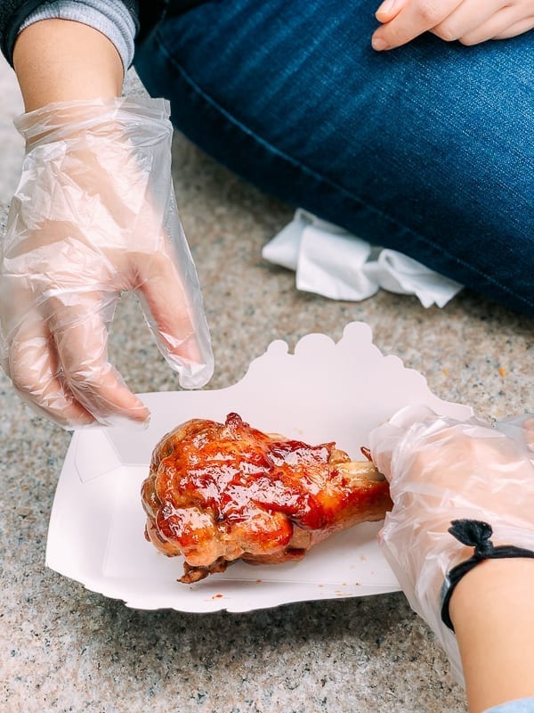 Shanghai Disney turkey drumstick by thewoksoflife.com