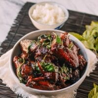 Three Cup Chicken (San Bei Ji), by thewoksoflife.com