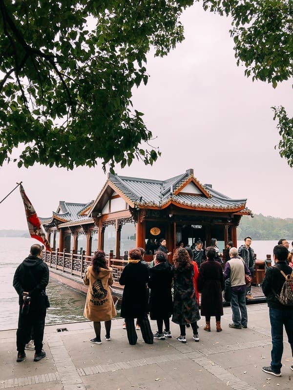 West Lake Boat Hangzhou