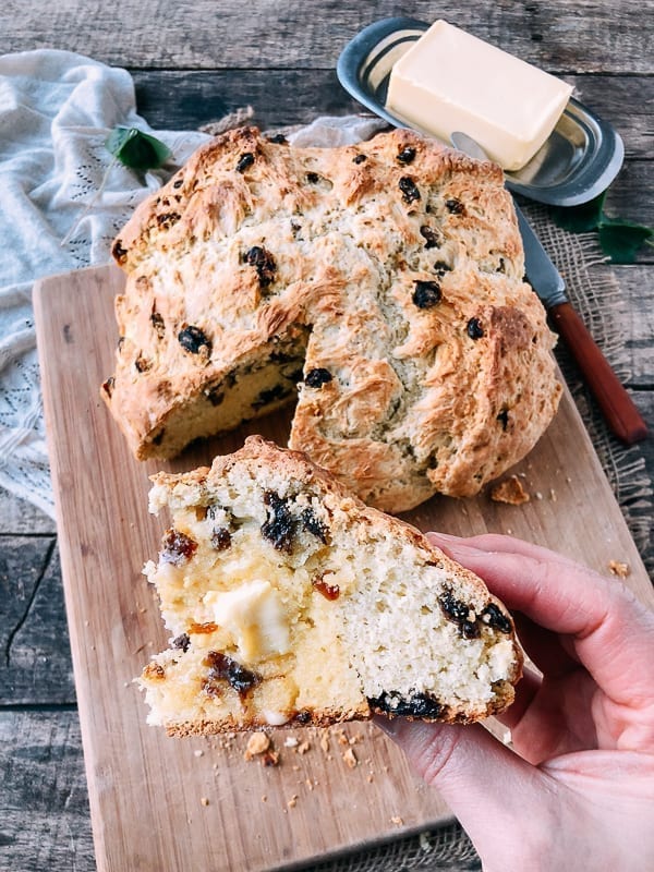 Irish Soda Bread, by thewoksoflife.com
