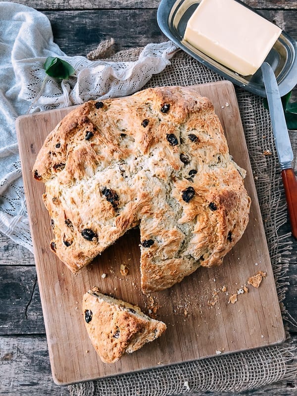 Irish Soda Bread, by thewoksoflife.com