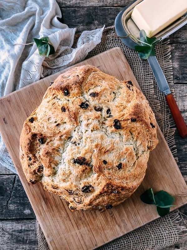 Irish Soda Bread, by thewoksoflife.com