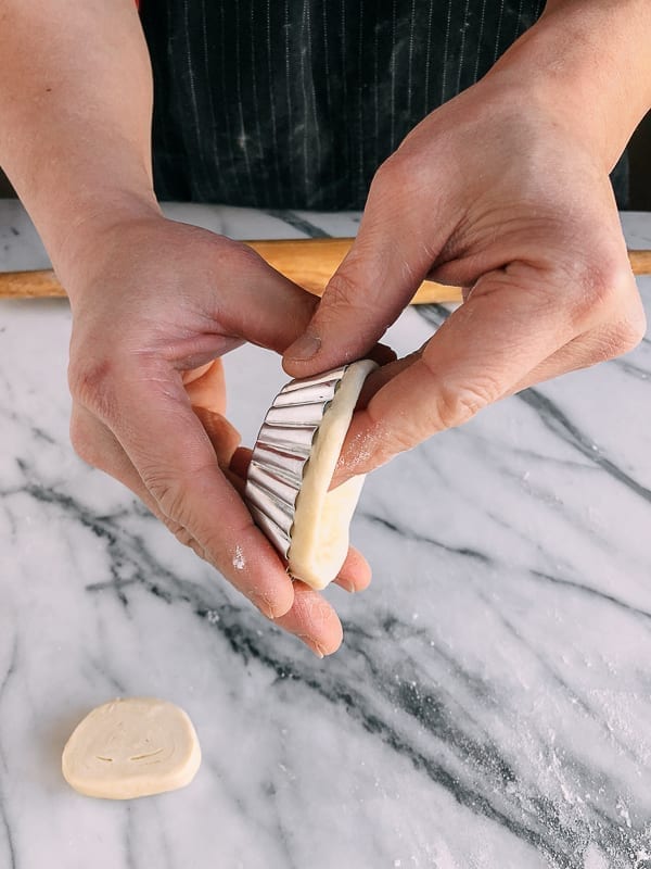 Portuguese Custard Tarts (Pasteis de Nata), by thewoksoflife.com