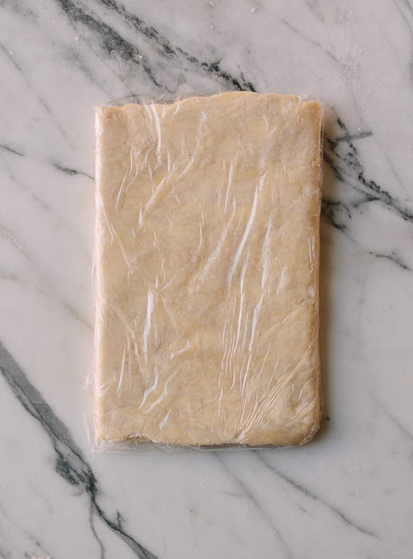 Easy Rough Puff Pastry, by thewoksoflife.com