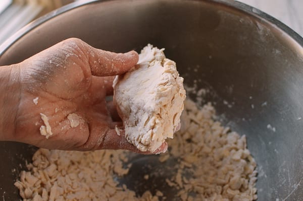 Easy Rough Puff Pastry dough, by thewoksoflife.com