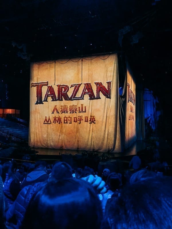 Shanghai Disneyland Tarzan show by thewoksoflife.com