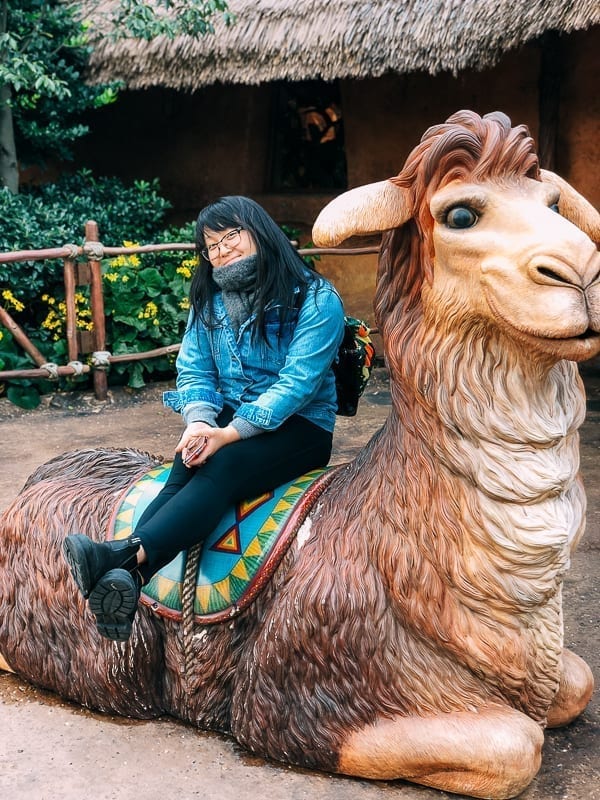 Shanghai Disney llama by thewoksoflife.com