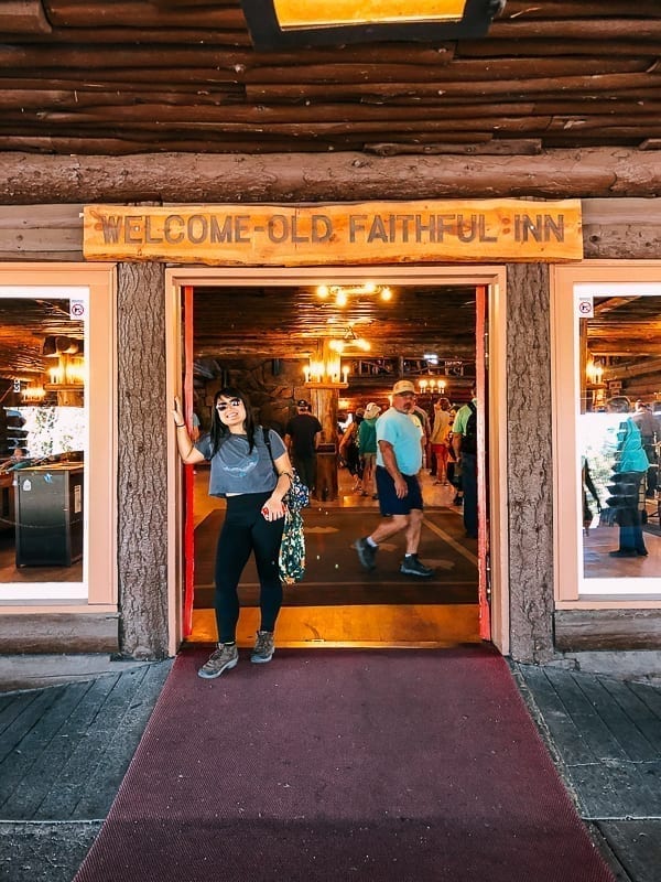 Old Faithful Inn Entrance, thewoksoflife.com