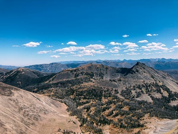 Avalanche Peak view, Yellowstone National Park