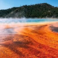Grand Prismatic Spring in Yellowstone National Park, thewoksoflife.com