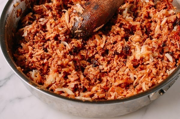 Chiles Rellenos Filling with Cheese, thewoksoflife.com