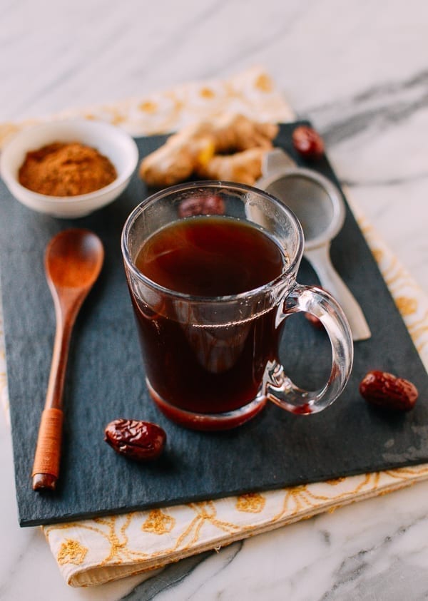 Chinese Ginger Tea with Red Dates