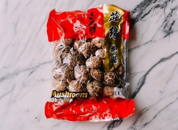 Bag of Dried Shiitake Mushrooms, thewoksoflife.com