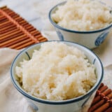 Bowl of Cooked Sticky Rice, thewoksoflife.com
