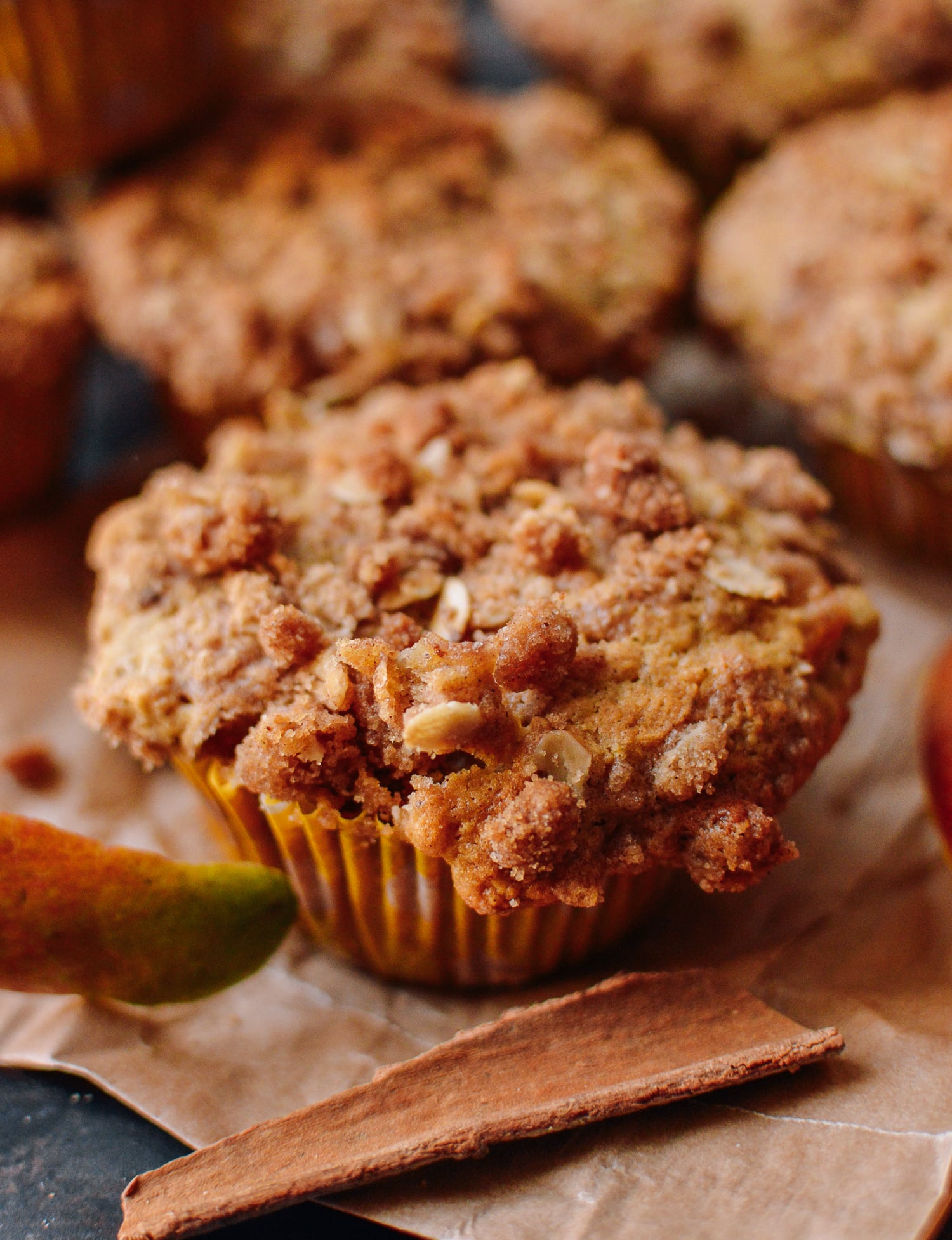 Close-up of Mango Muffins, thewoksoflife.com