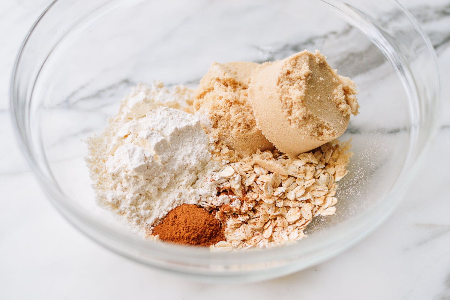 Ingredients for crumb topping, thewoksoflife.com