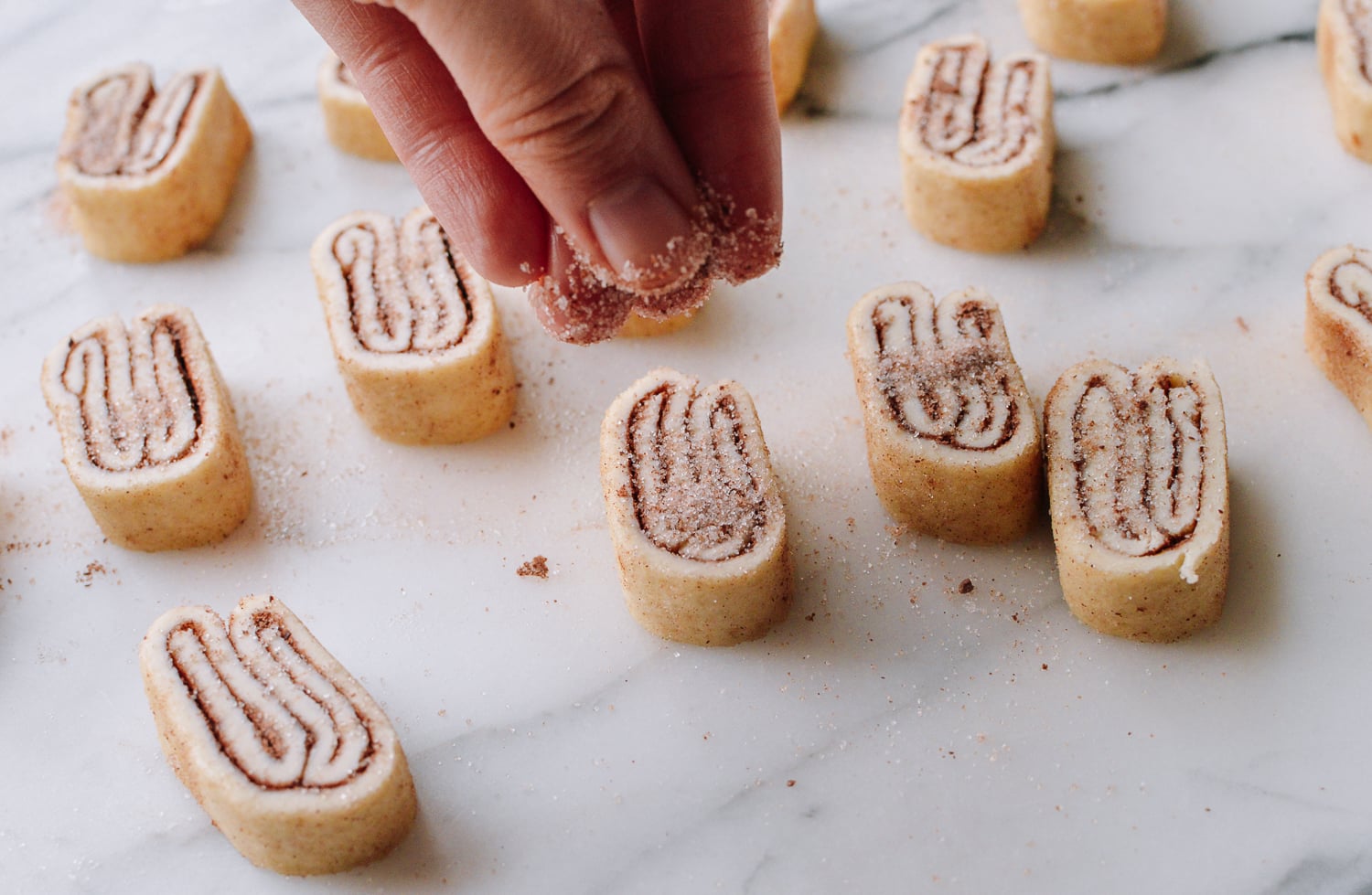 Making chocolate palmiers, thewoksoflife.com