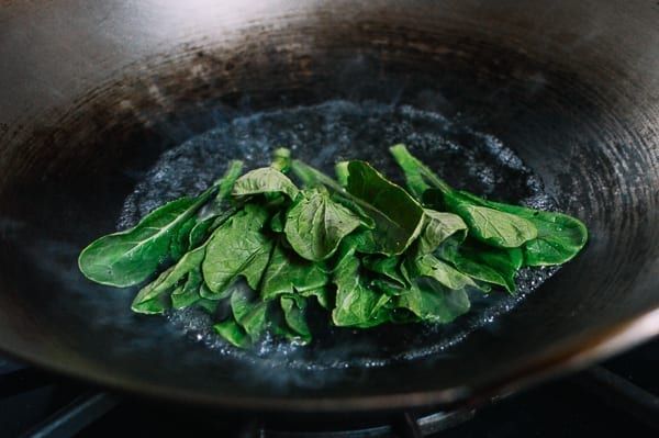 Blanching Choy Sum, thewoksoflife.com